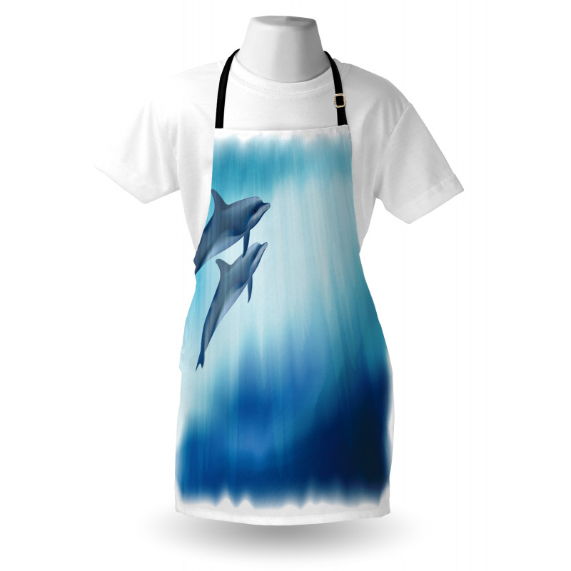 Underwater Scene Fish Apron