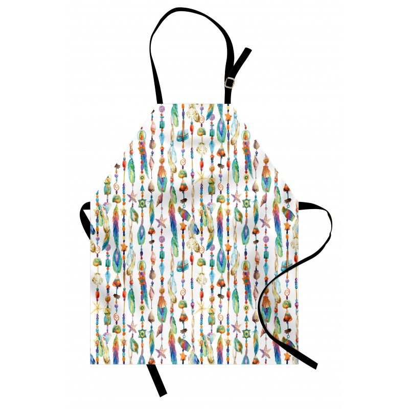 Sea Shells Nautical Apron