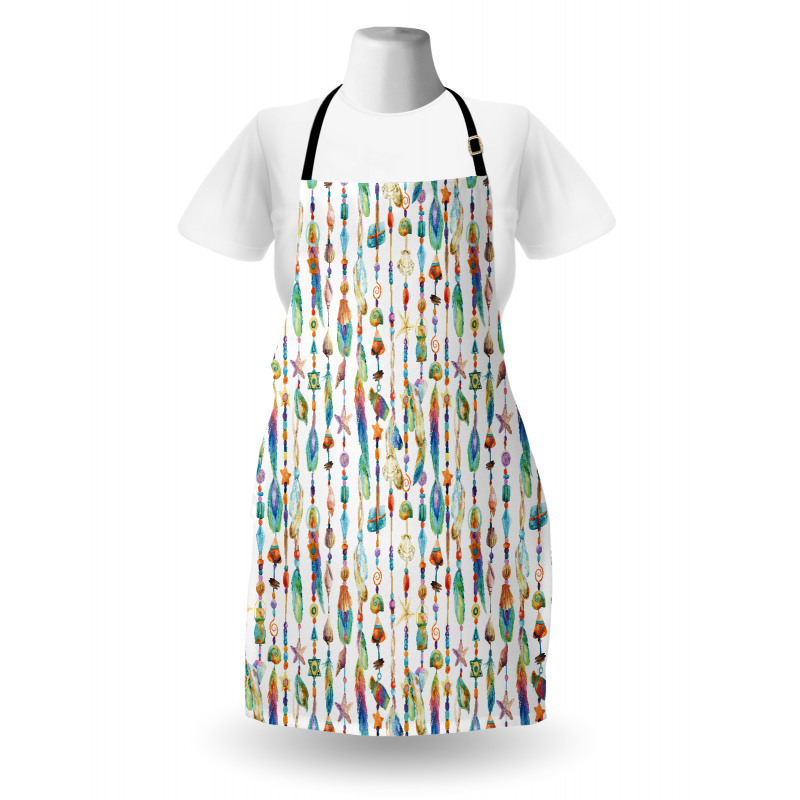 Sea Shells Nautical Apron