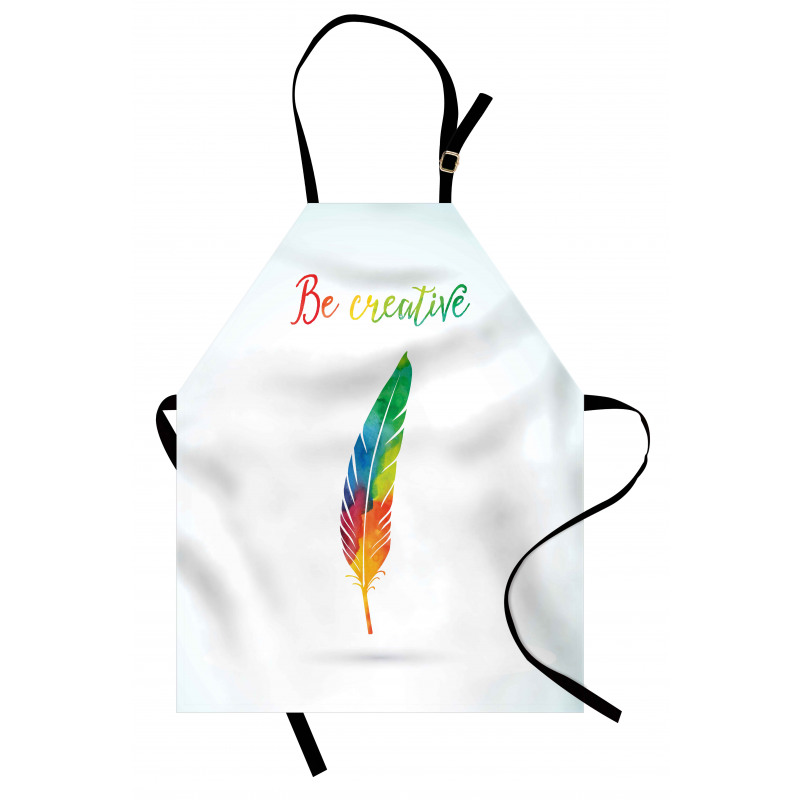 Rainbow Quill Creative Apron