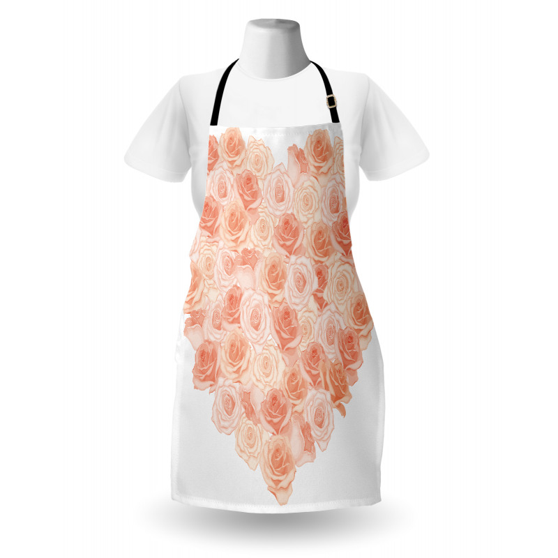 Heart Shaped Blossoms Apron