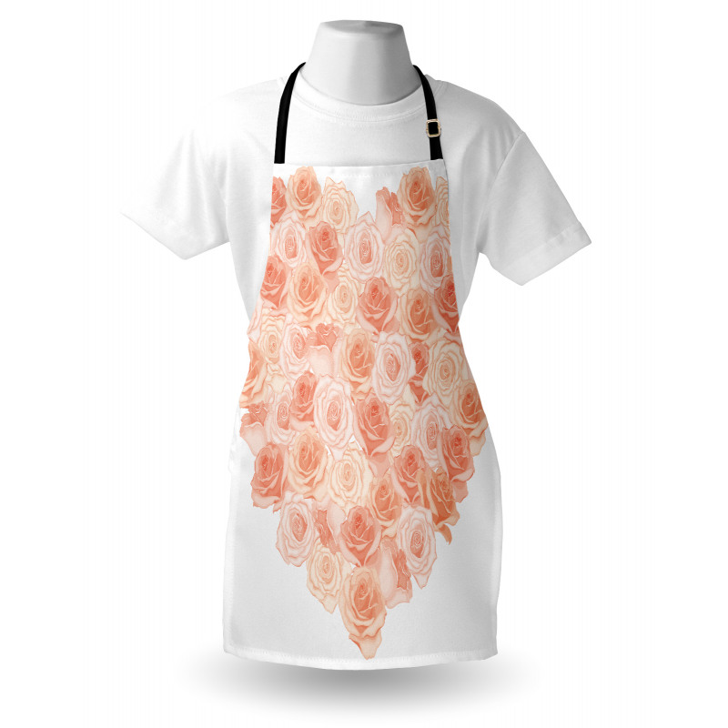 Heart Shaped Blossoms Apron