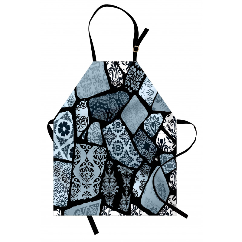 Modern Geometric Shapes Apron