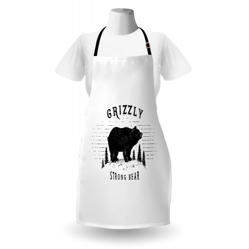 Strong Wild Animal Forest Apron