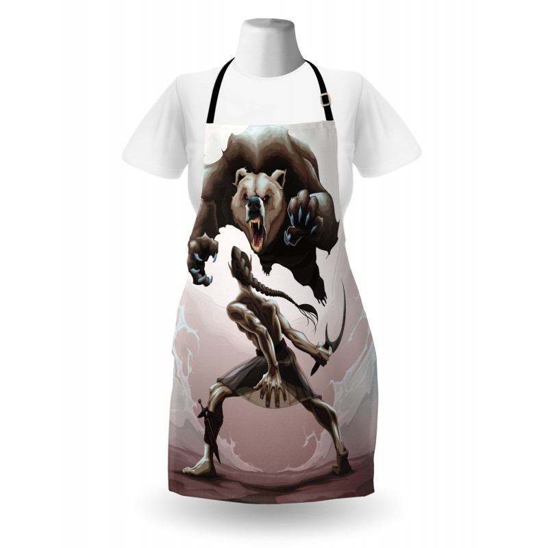 Mythological Scene Concept Apron