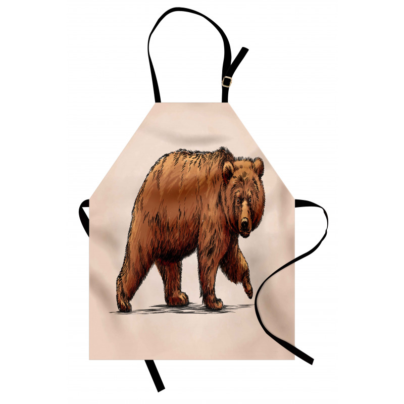 Ink Art Wildlife Beast Apron