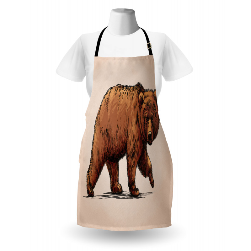 Ink Art Wildlife Beast Apron