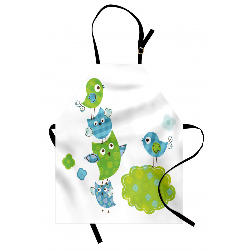 Happy Animals Playing Apron