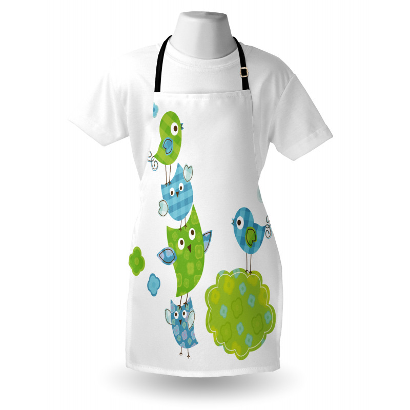 Happy Animals Playing Apron