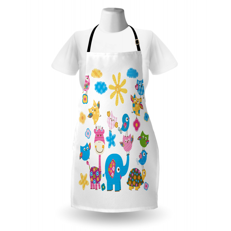 Dancing Characters Apron