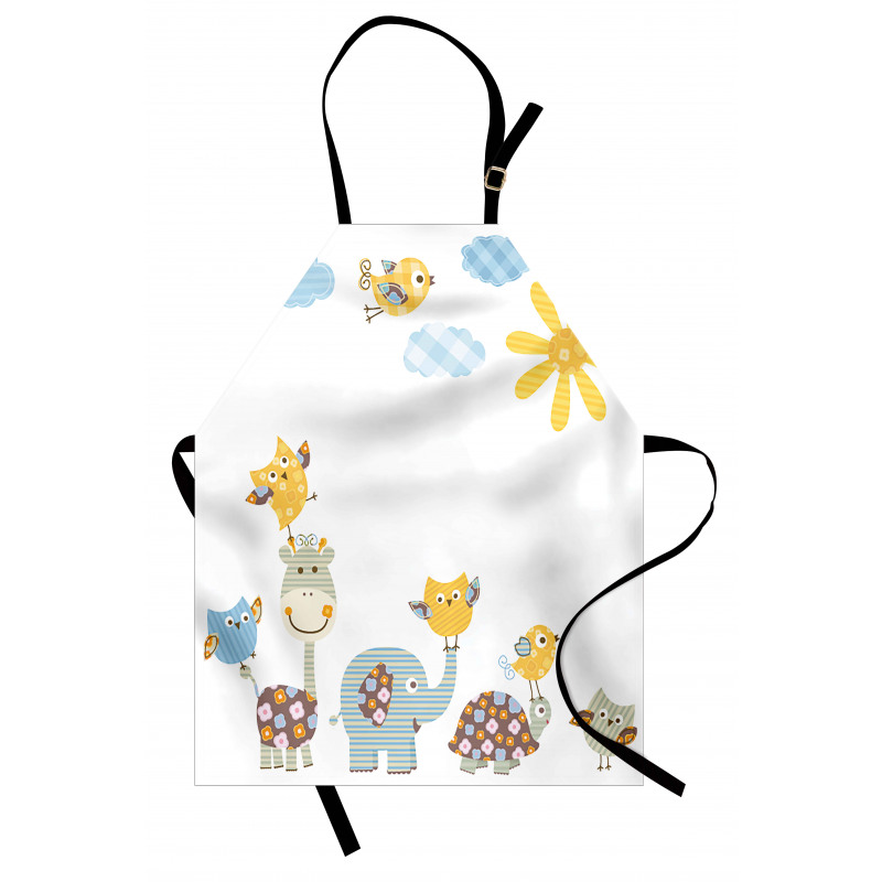 Jolly Jungle Creatures Apron