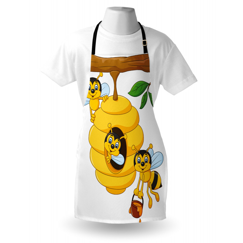 Tree with Beehive Honey Apron