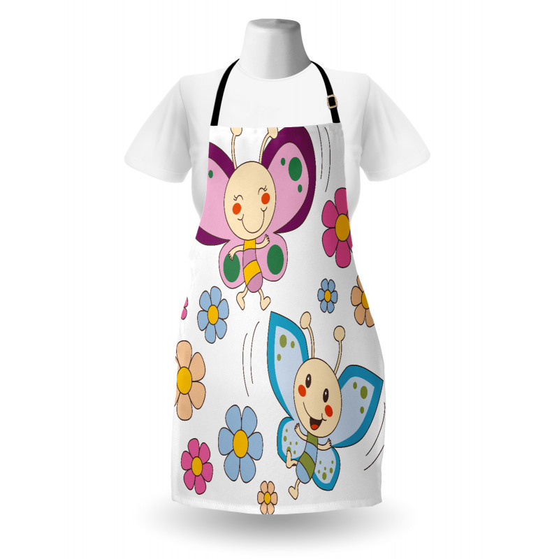 Baby Butterfly Couple Apron