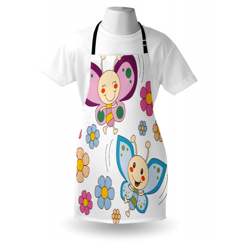 Baby Butterfly Couple Apron