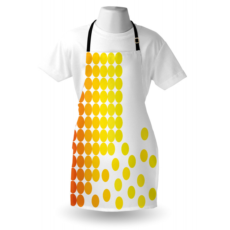 Ombre Dots Apron