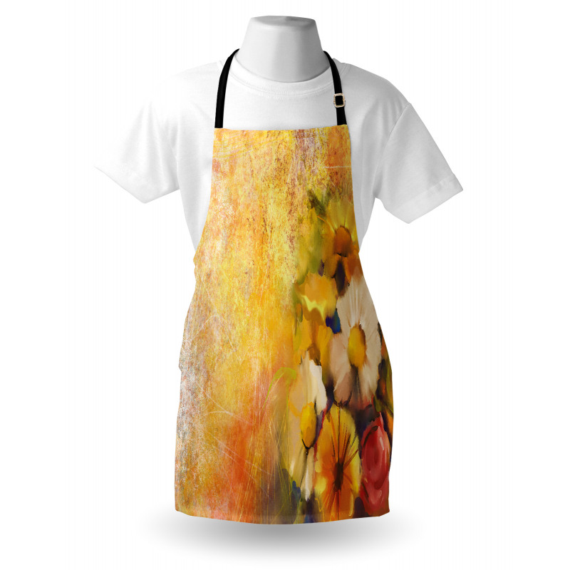 Rose Painting Apron