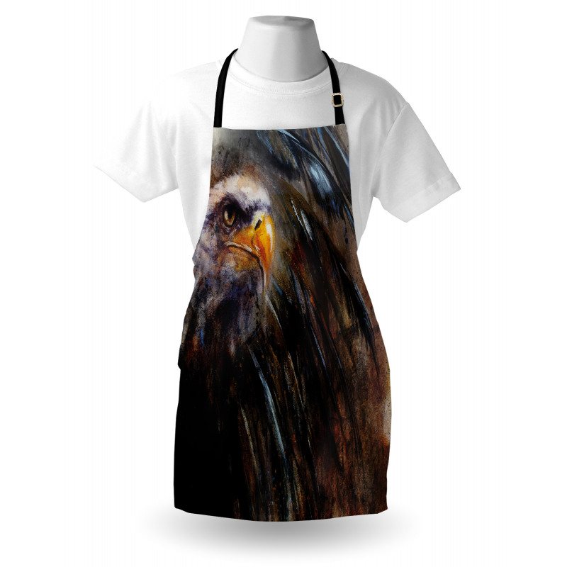 Angry Bird Black Feathers Apron