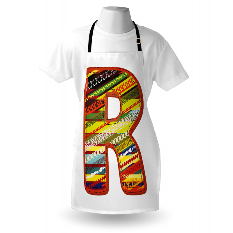 R Aztec Tribal Apron