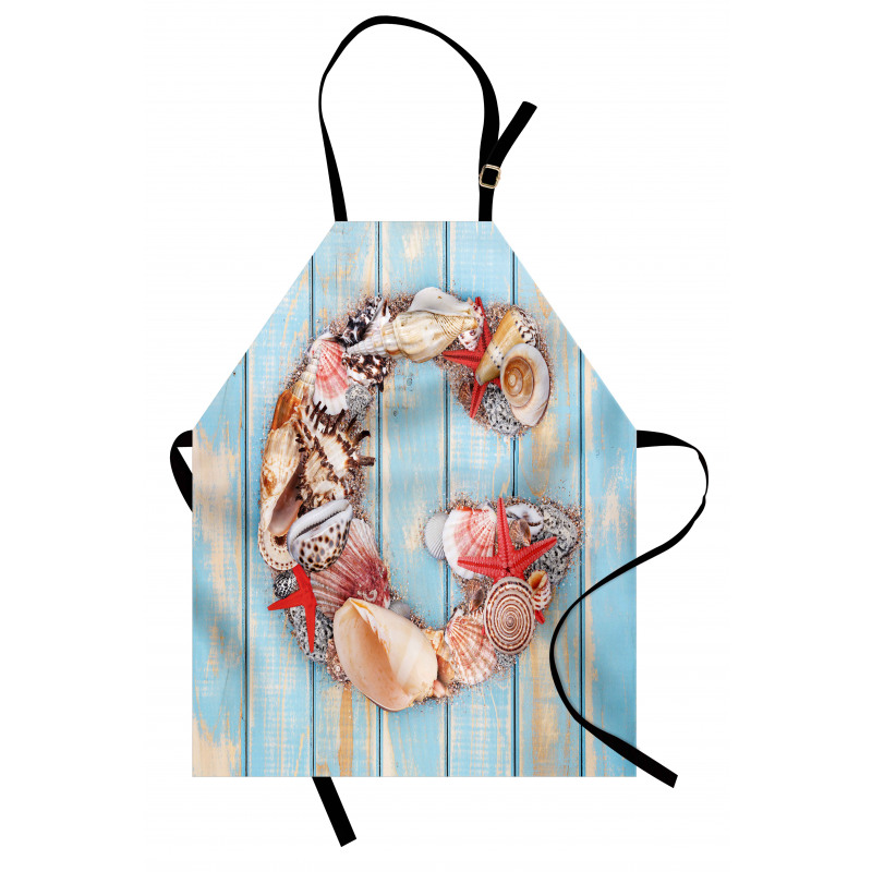Pale Wooden Background Apron
