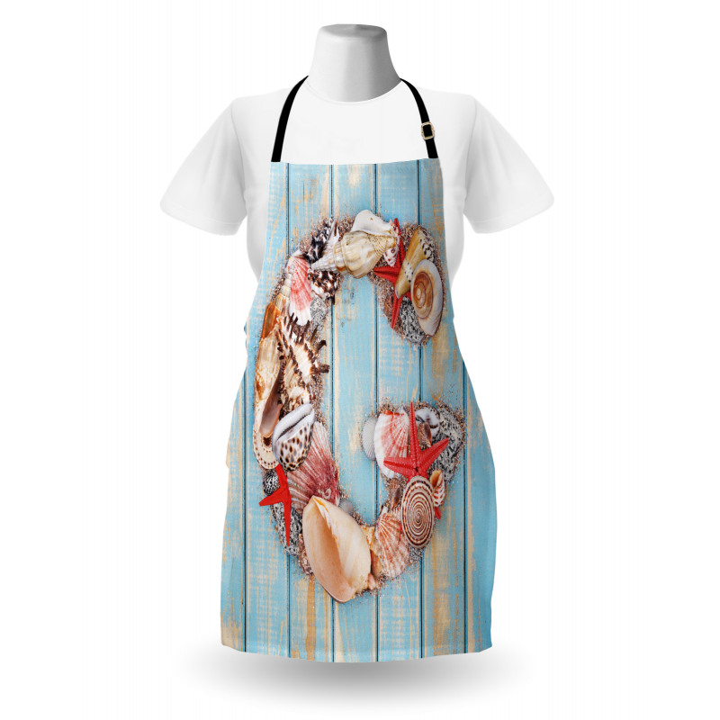 Pale Wooden Background Apron