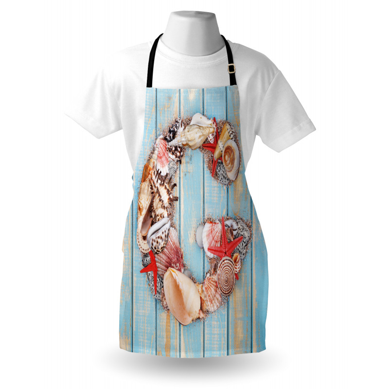 Pale Wooden Background Apron