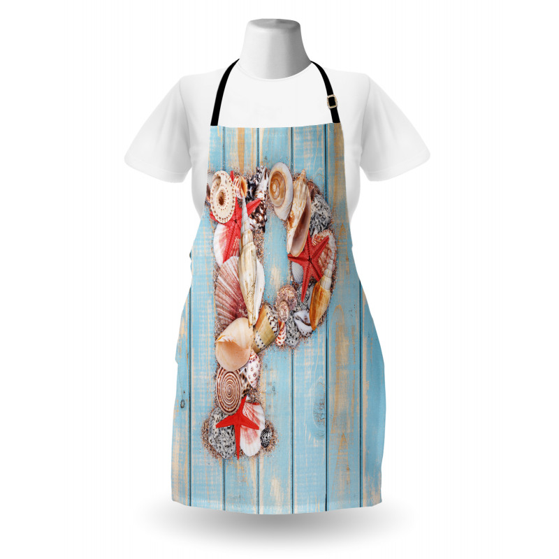 Ocean Elements Letter Apron