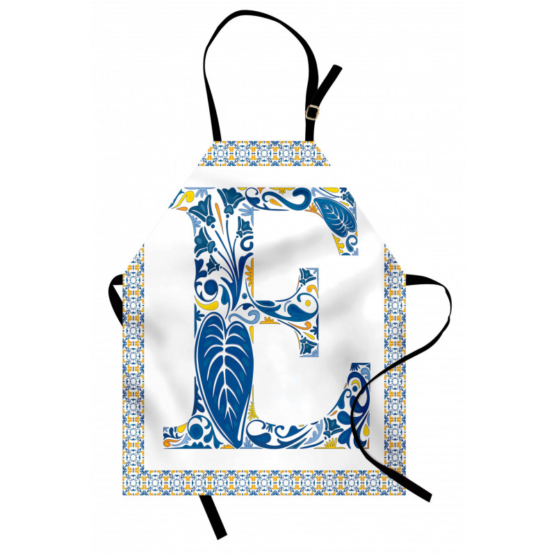 Portuguese Tiled ABC Apron