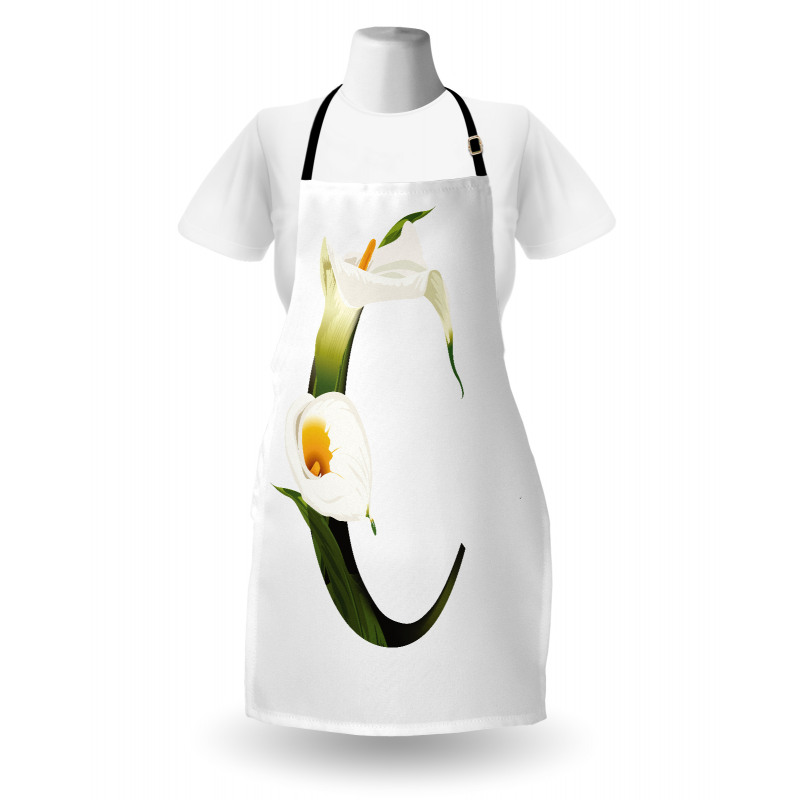 Calla Lilly Flower Apron