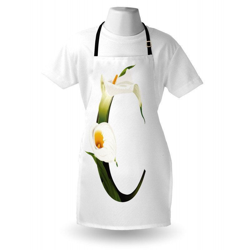 Calla Lilly Flower Apron