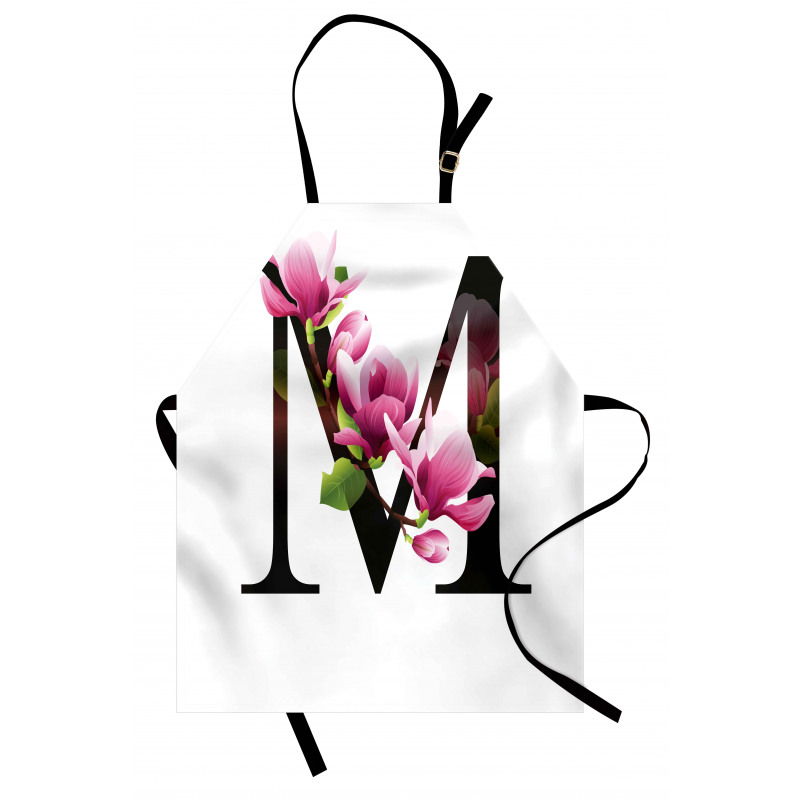 M with Magnolia Floral Apron