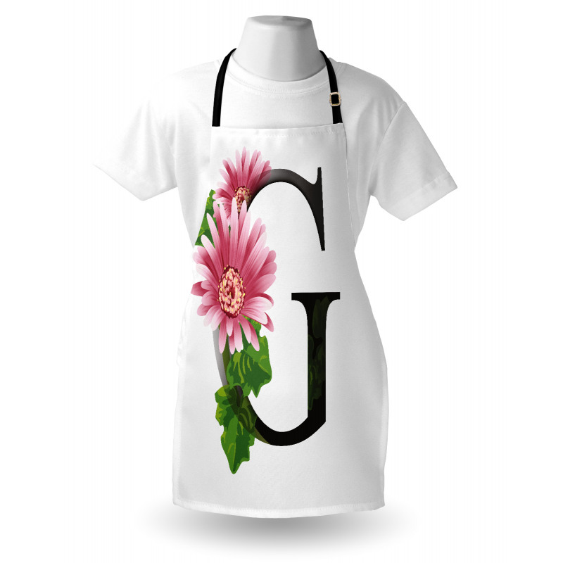 Gerbera Blossom G Font Apron