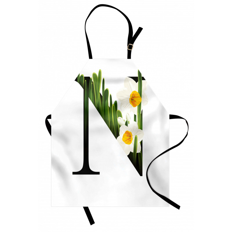 N Blooming Narcissus Apron