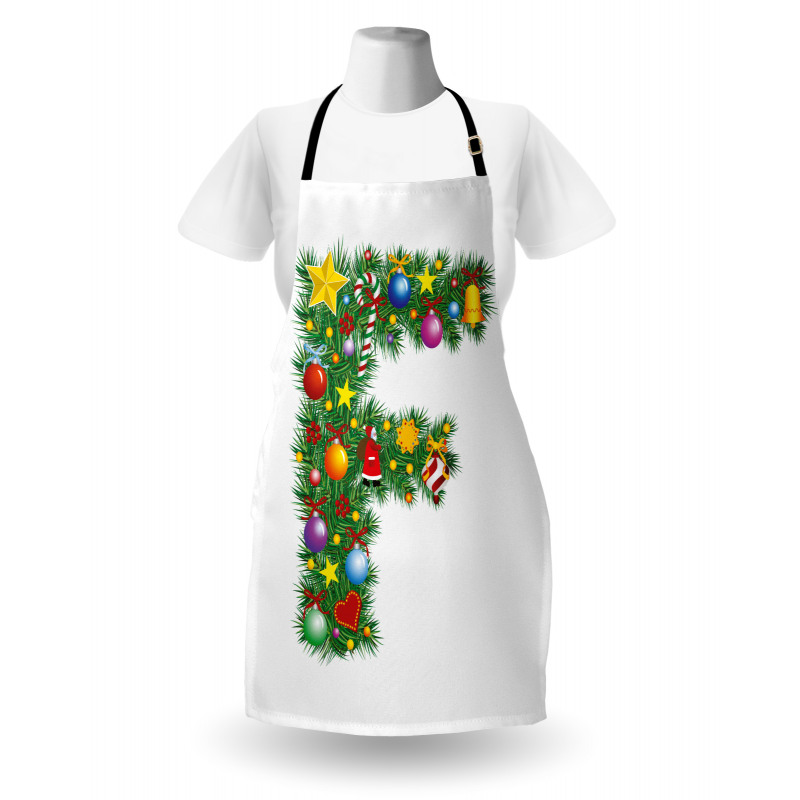 Chirstmas Bells Santa Apron