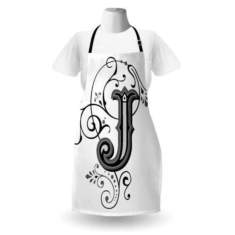 Noble Royal Initials J Apron