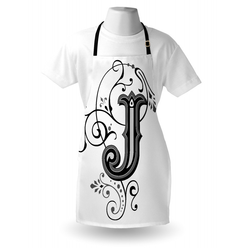 Noble Royal Initials J Apron