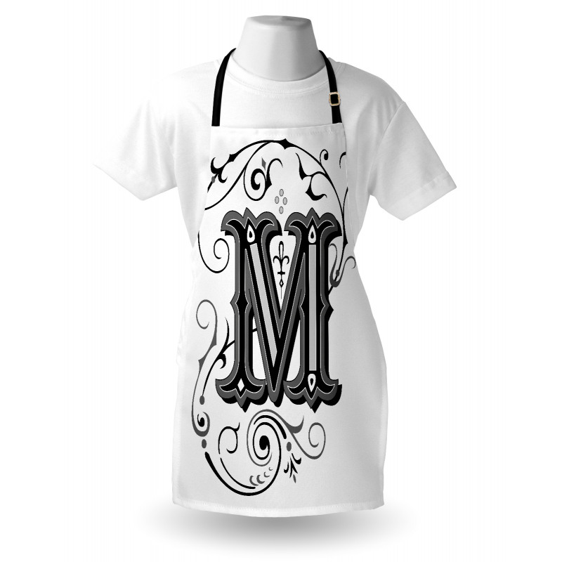 Eastern Abstract M Apron