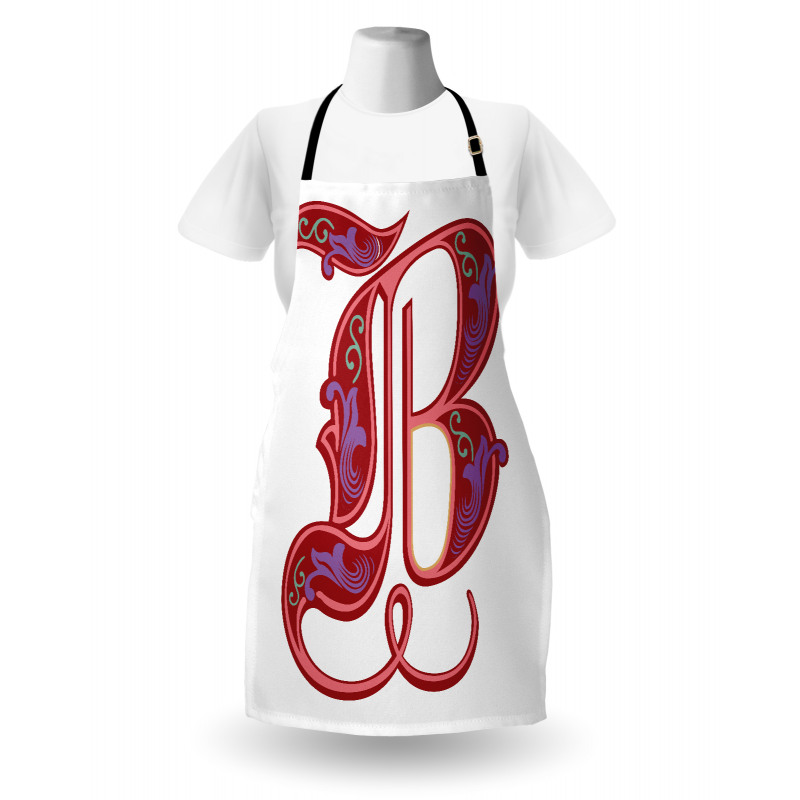 Gothic Abstract B Sign Apron