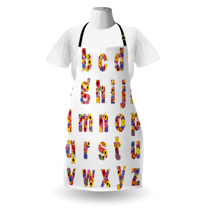 Blooming Nature Flowers Apron