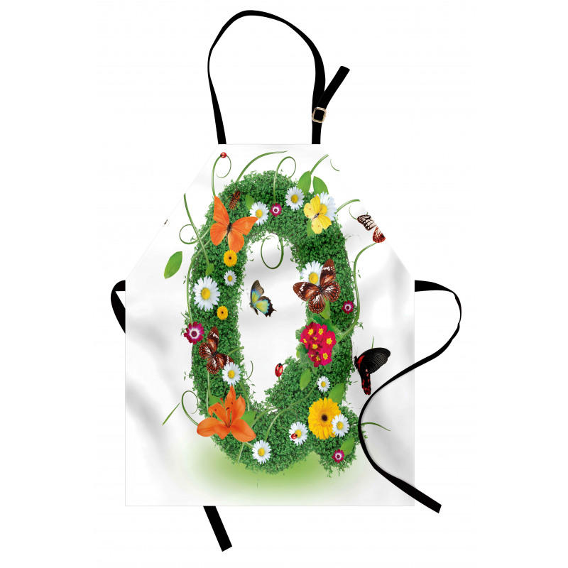 Summer Alphabet Herbs Apron