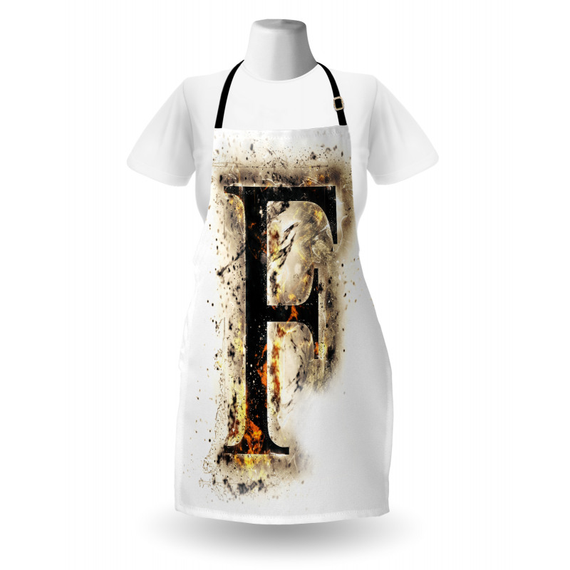 Aflame F Latin Apron