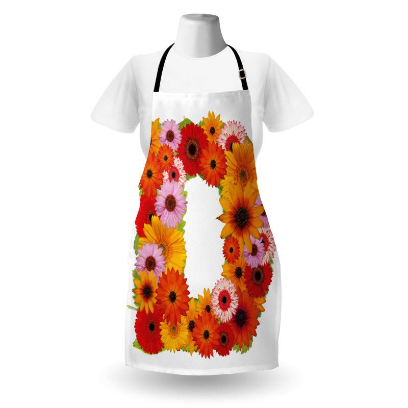 Summer Chamomile Petals Apron