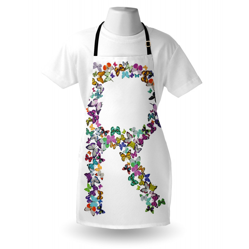 Butterfly Composition Apron