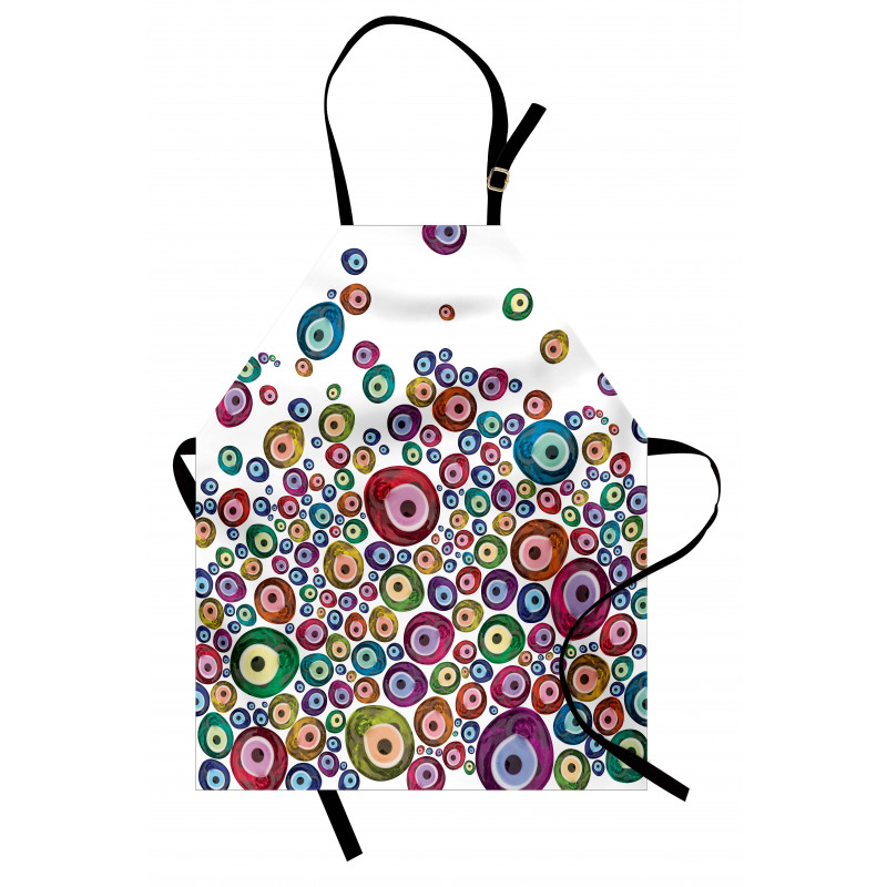 Evil Eye Pattern Apron