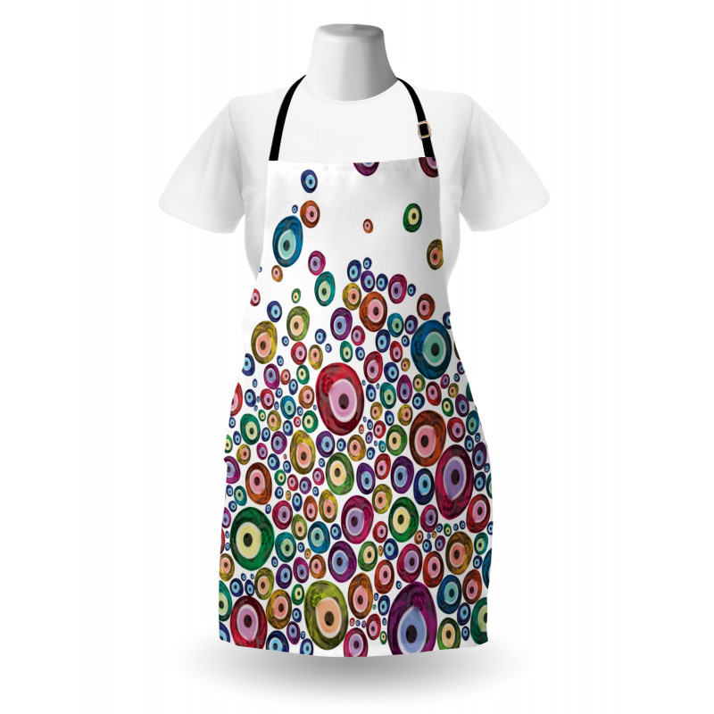 Evil Eye Pattern Apron