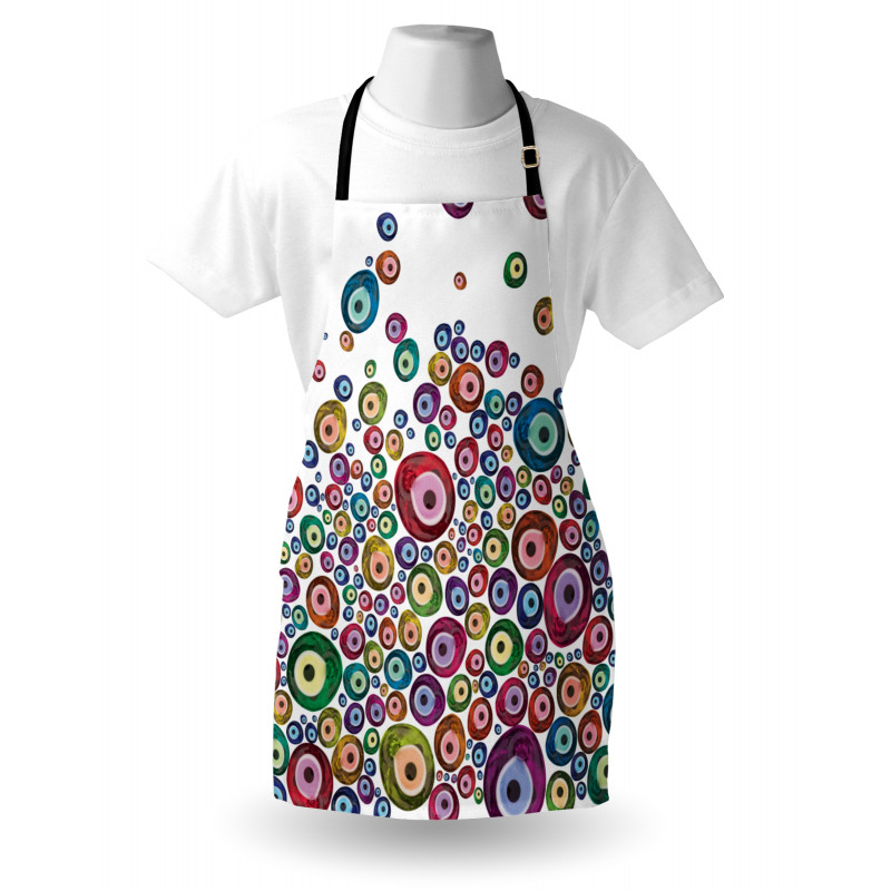 Evil Eye Pattern Apron