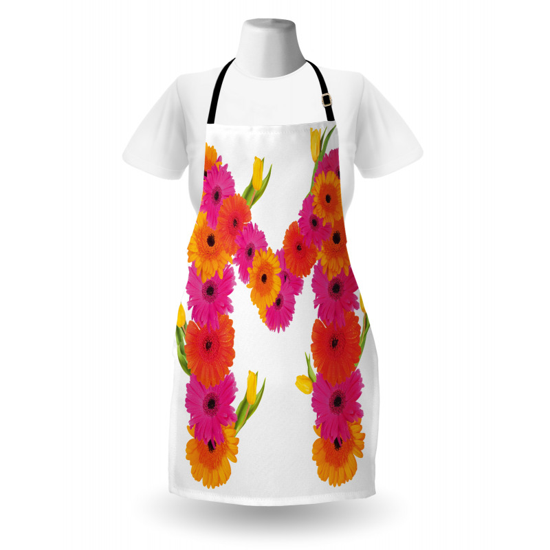 Gerbera Flowers Tulips Apron