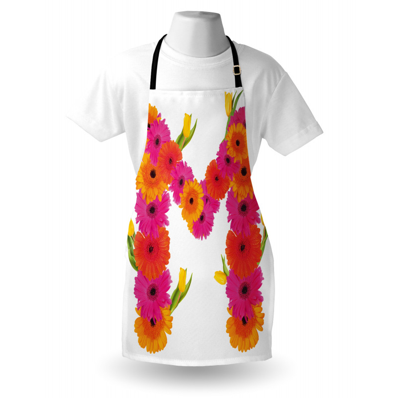 Gerbera Flowers Tulips Apron