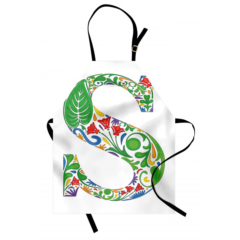 Nature Inspired S Sign Apron