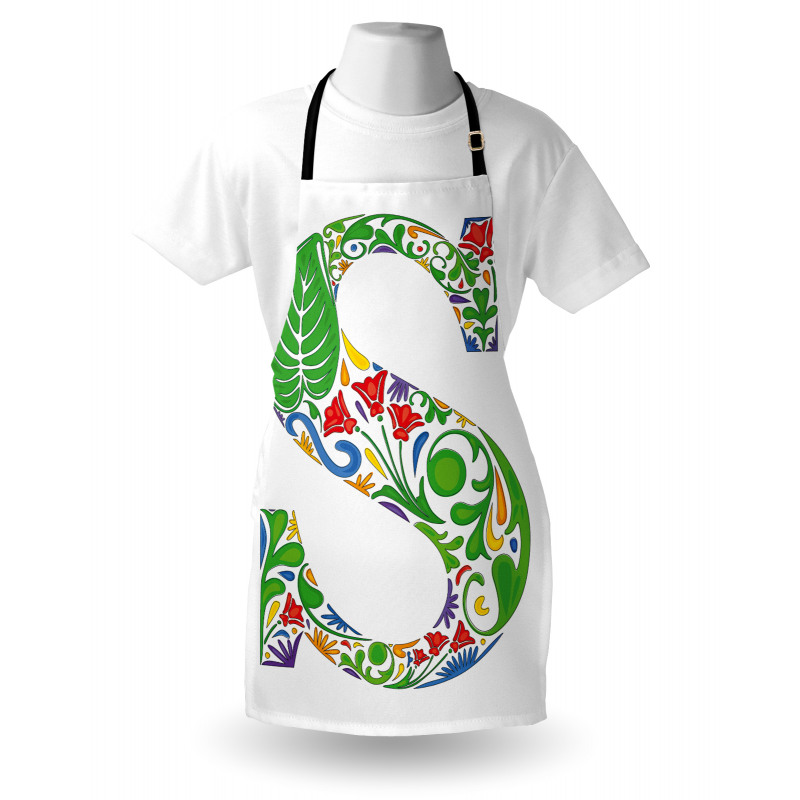 Nature Inspired S Sign Apron