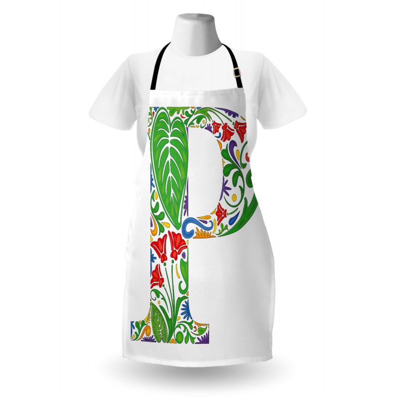 Abstract Color Palette Apron